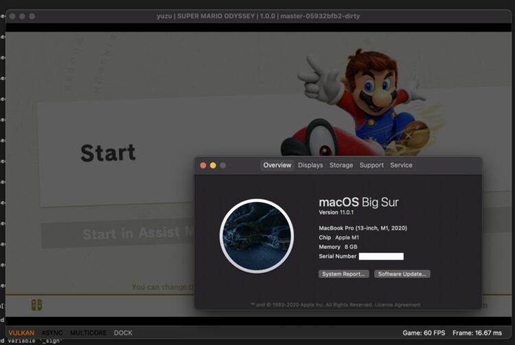 Nintendo Switch Emulator Mac M1