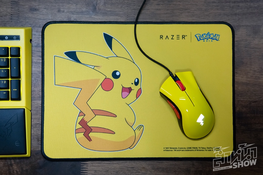 รีวิว Razer DeathAdder Essential & Goliathus Pikachu Limited Edition เมาส์ + แผ่นรอง