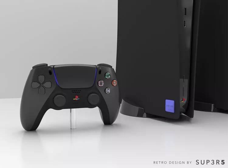 SUP3R5 PlayStation 5 Retro design