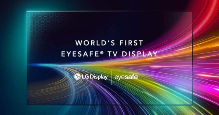 LG Eyesafe display TV 