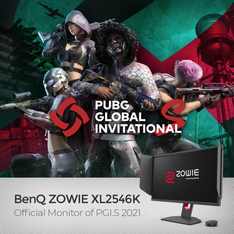 BENQ ZOWIE XL2546K PUBG 2021