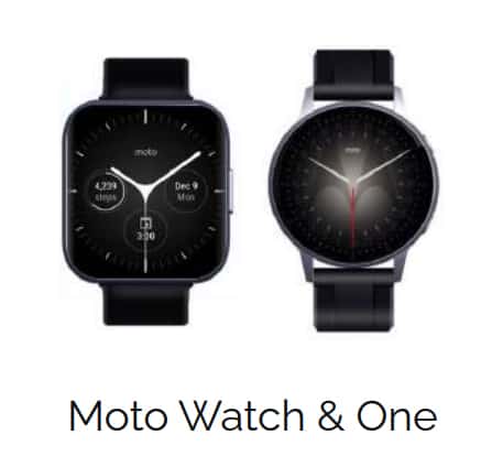 Moto Watch and Moto Watch One สมาร์ทวอทช์ Motorola