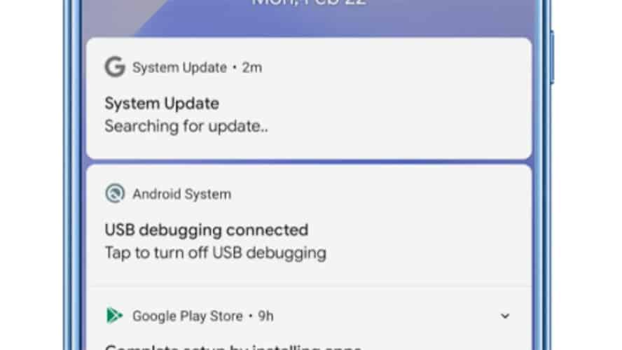 Android Spyware in System Update Form