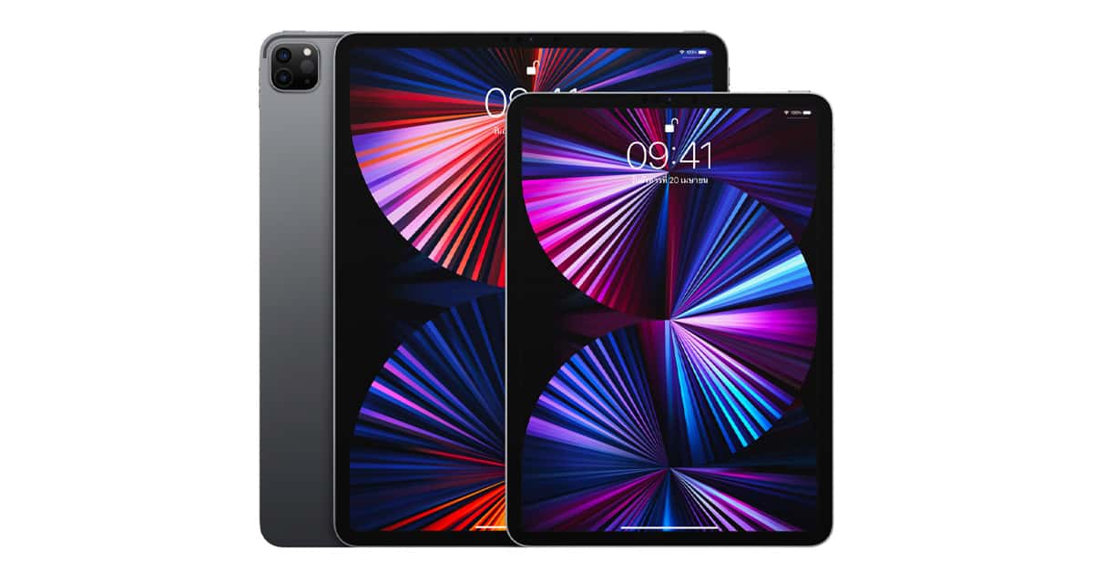 Apple iPad Pro ใหม่ (2021) ชิป M1 RAM 8GB และ 16GB