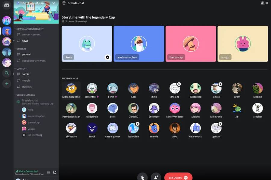 Discord Stage Channels Desktop Version