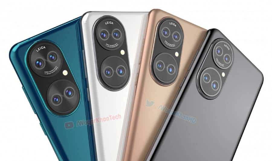 Huawei P50 Renders