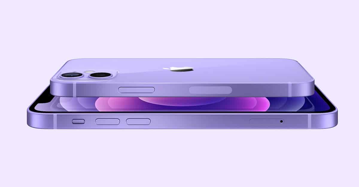 iPhone 12 mini สีม่วง