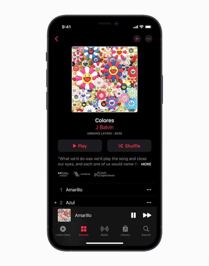 Apple Music spatial audio Dolby Atmos Lossless