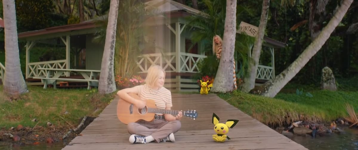 Katy Perry Electric MV Pokemon Pikachu