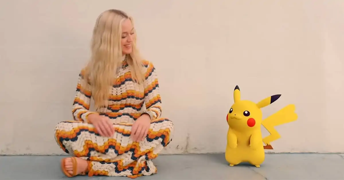 Katy Perry Electric MV Pokemon Pikachu
