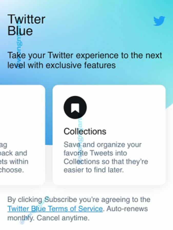 Twitter ฺBlue