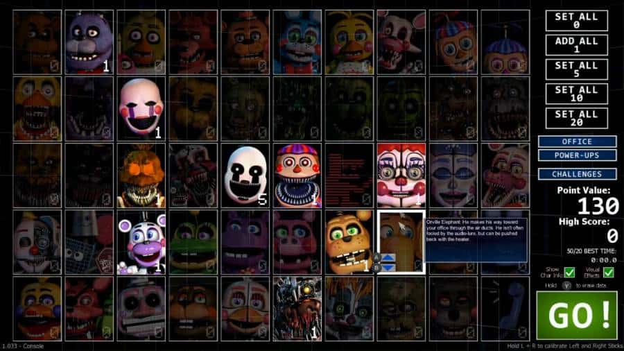 Five Nights at Freddy: Ultimate Custom Night