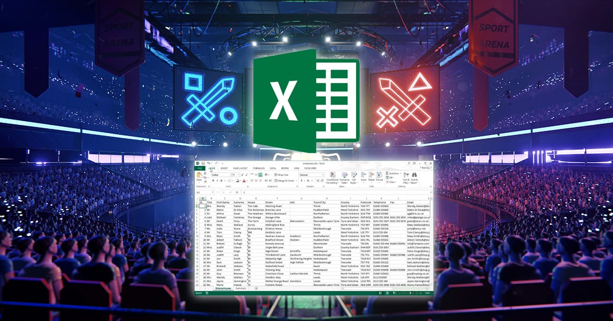 Microsoft Excel Esports