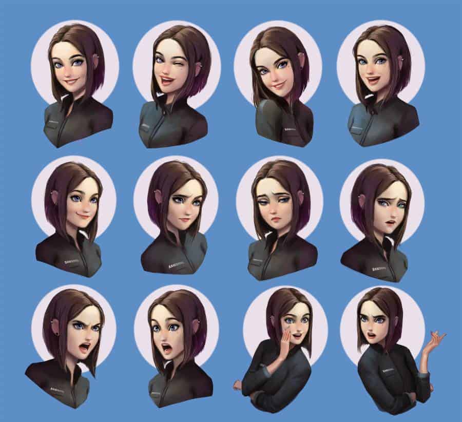 Samsung จะเป ดต ว Sam ผ ช วยเสม อนจร งคนใหม พร อมเผยโฉมเวอร ช น 3d คร งแรก