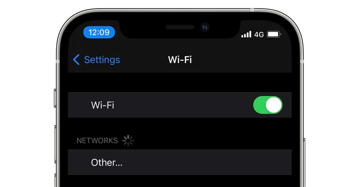 Wi-Fi issue iOS device