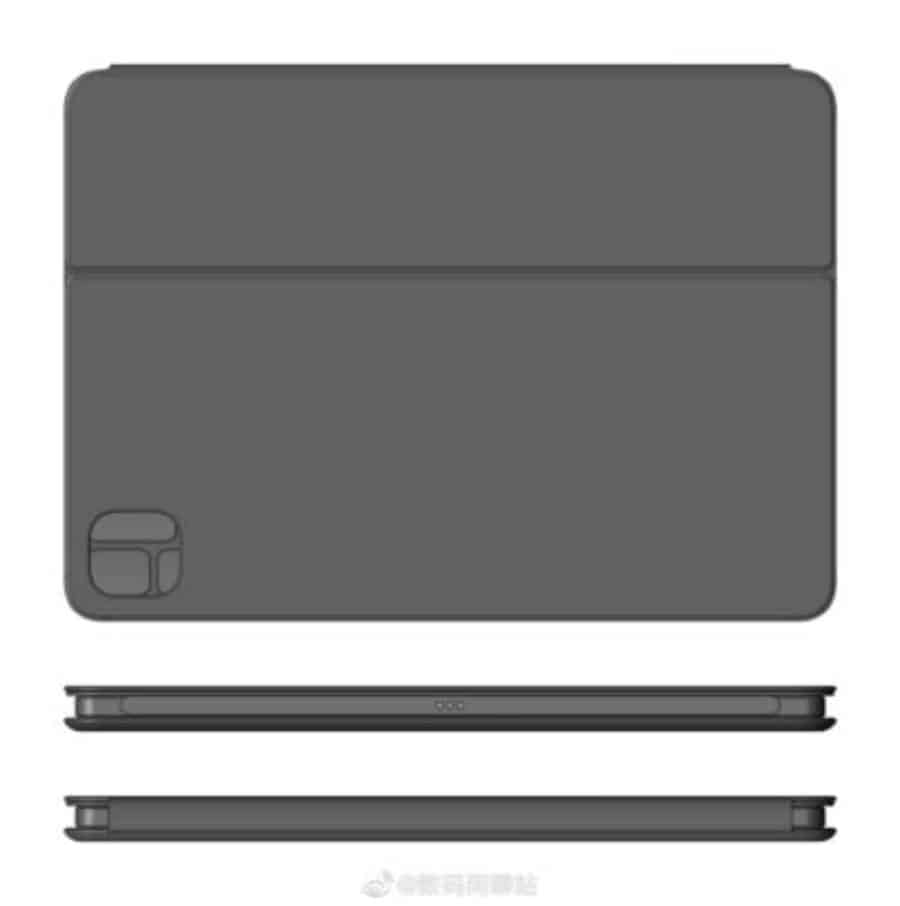 CAD Render Mi Pad 5′ keyboard accessory