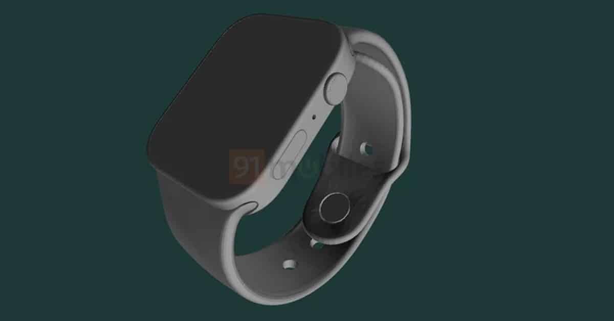 Apple Watch Series 7 CAD Renders