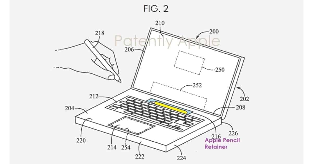 MacBook Pro Apple Pencil Touch Bar