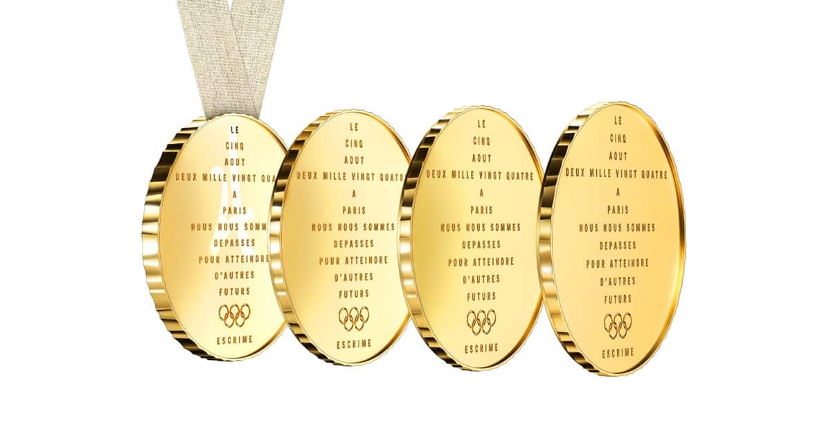 Philippe Stark Olympics Paris 2024 medals concept