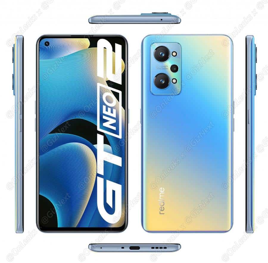 Realme GT Neo 2 Render