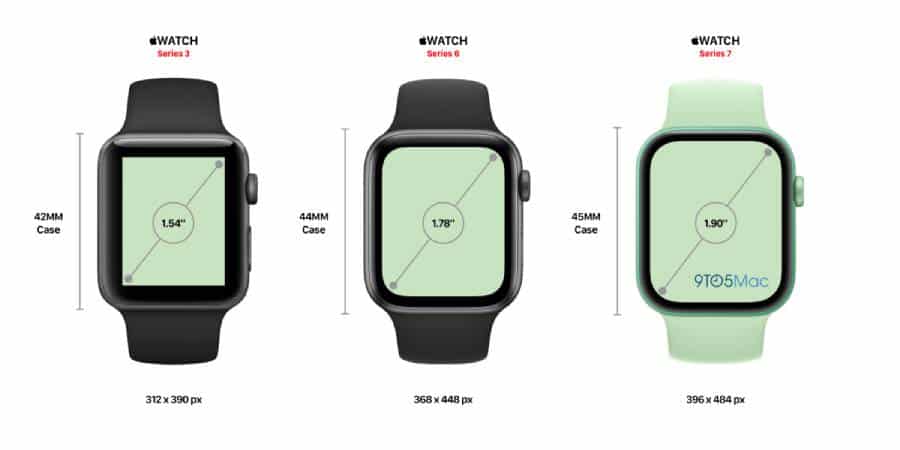 Apple Watch Series 7 Render