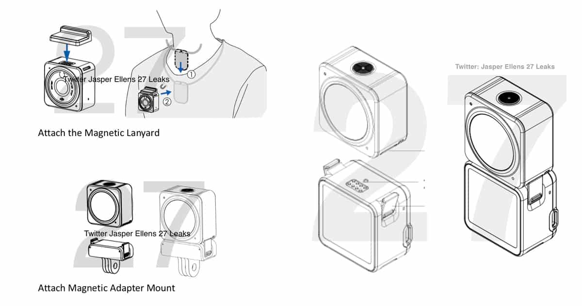 Leaked DJI Osmo Action 2