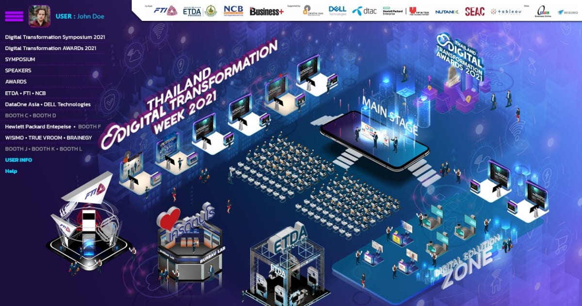 Thailand Digital Transformation Week 2021 promotes the Thai business sector towards the digital age. thumbnail