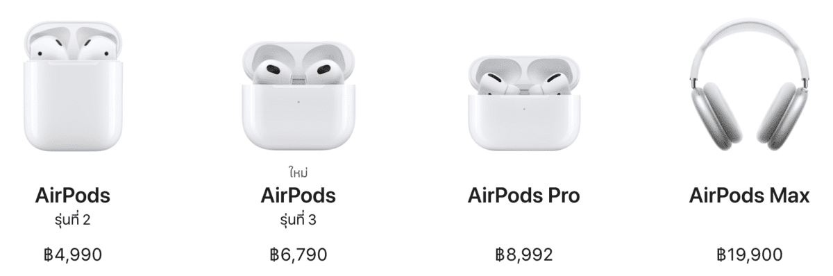 Airpods Gen 3 ราคา