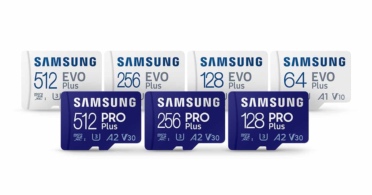 Samsung microSD รุ่น PRO Plus และ EVO Plus ใหม่ 