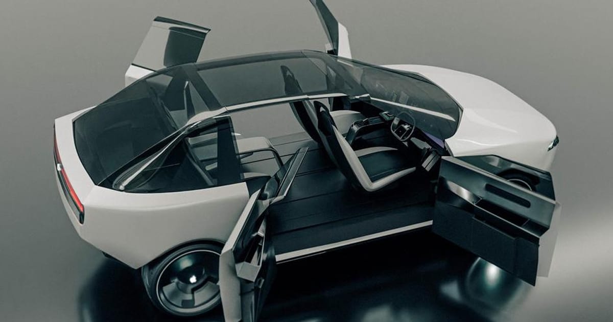 Apple Car 3D Model Vanarama
