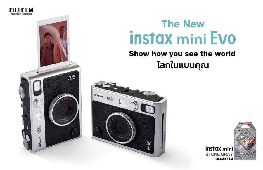 instax mini Evo กล้องฟิล์มปริ้นได้