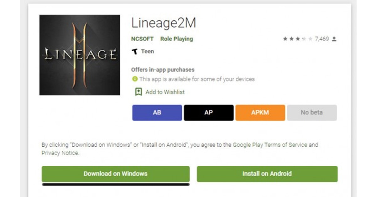 Google Play Games on Windows