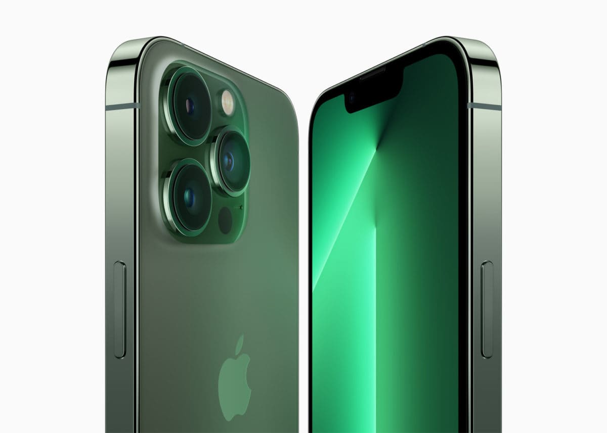iPhone 13 Pro สีเขียวอัลไพน์