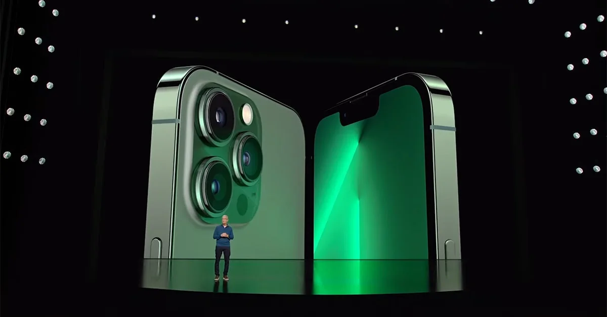 iPhone 13 Pro สีเขียวอัลไพน์