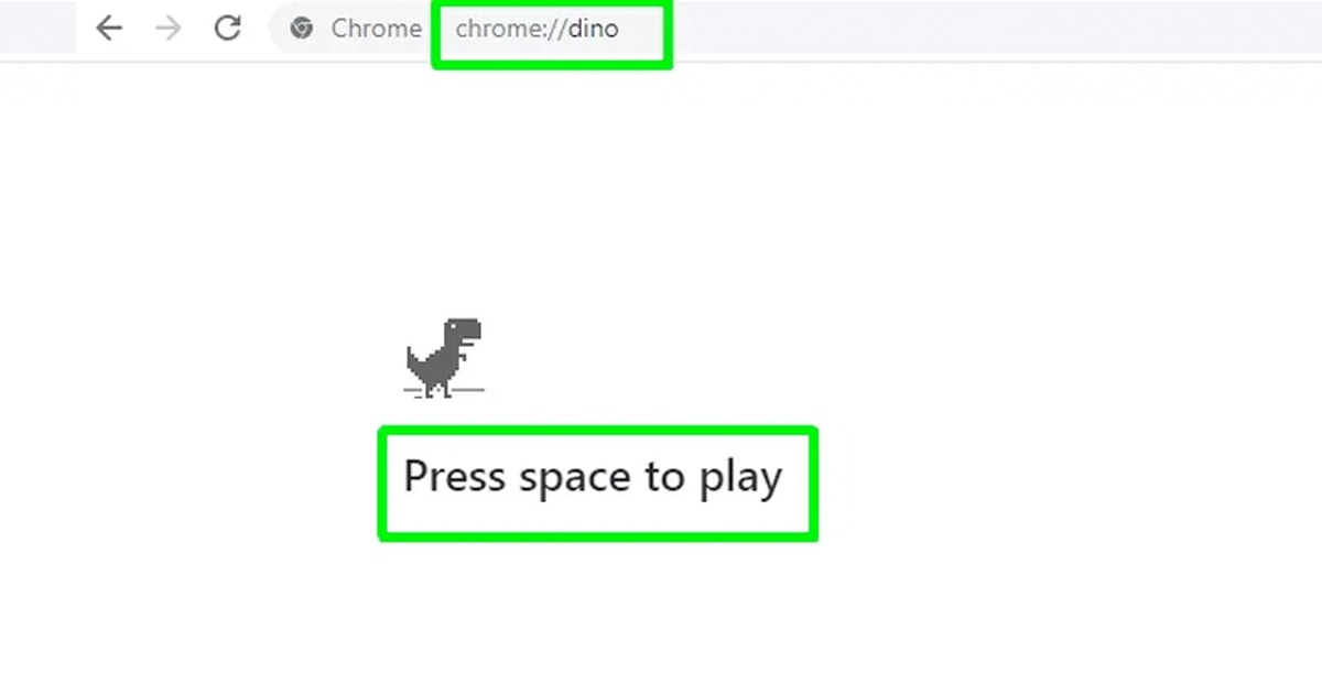 Chrome Dinosaur Game hack