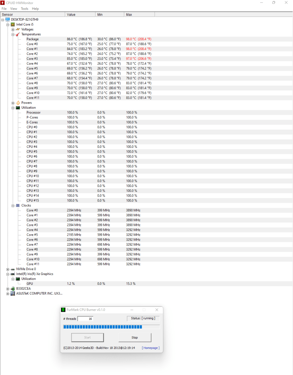 Intel Core i5-1240P