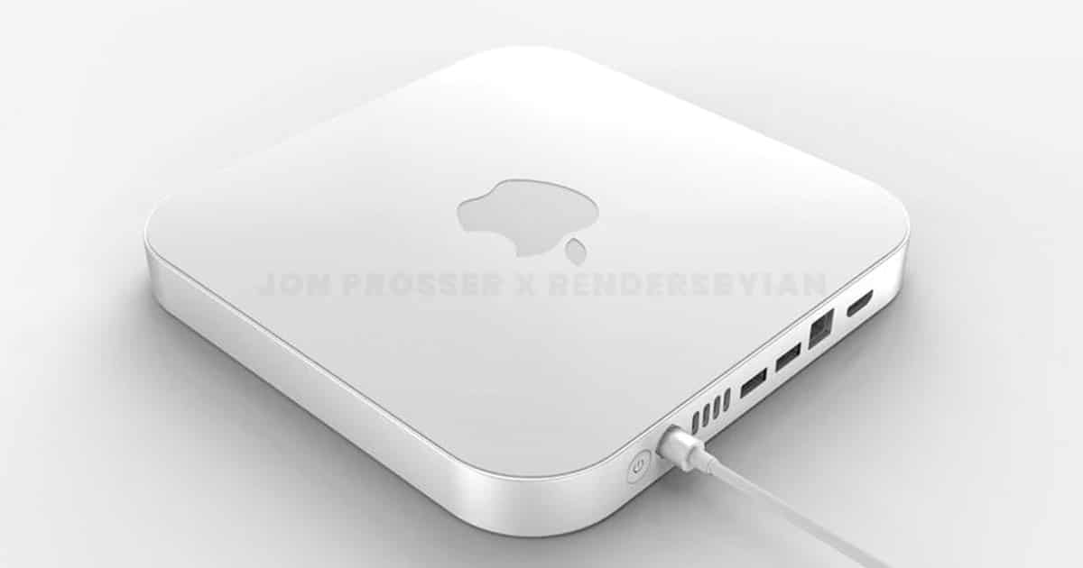 Mac mini redesign render Jon Prosser