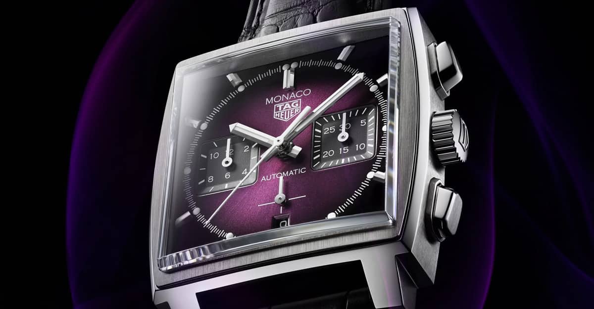 TAG Heuer Monaco Purple Dial Limited Edition