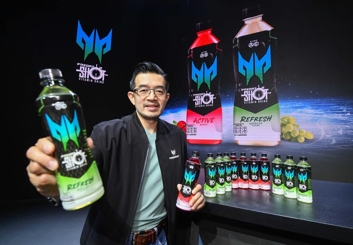 Acer เปิดตัว PredatorShot Vitamin Drink เครื่องดื่มเสริมพลังเกมเมอร์ วางขายแล้วที่ 7-Eleven