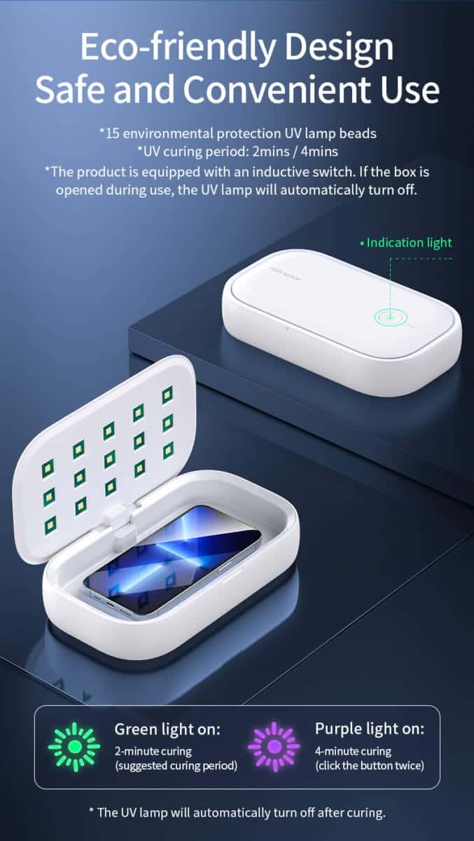 Launches Rock Space UV Cured, a gluefree UV protective film. newest