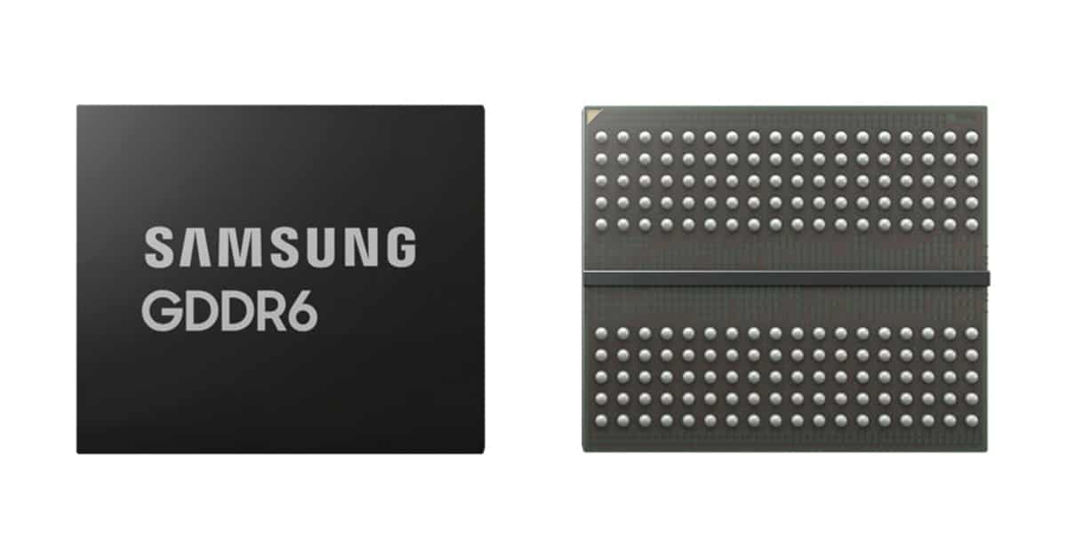 Samsung DRAM GDDR6 24Gbps 