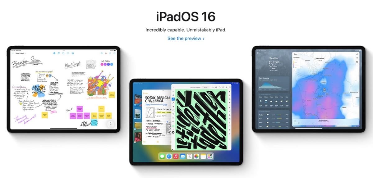 iPadOS 16