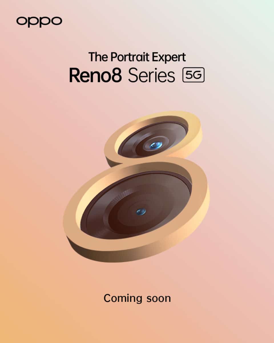 เปิดตัว OPPO Reno8 Series 5G รุ่นใหม่ มอบประสบการณ์การถ่ายภาพและวิดีโอพอร์ตเทรตที่ดีที่สุด พบกันวันที่ 4 สิงหาคมนี้
