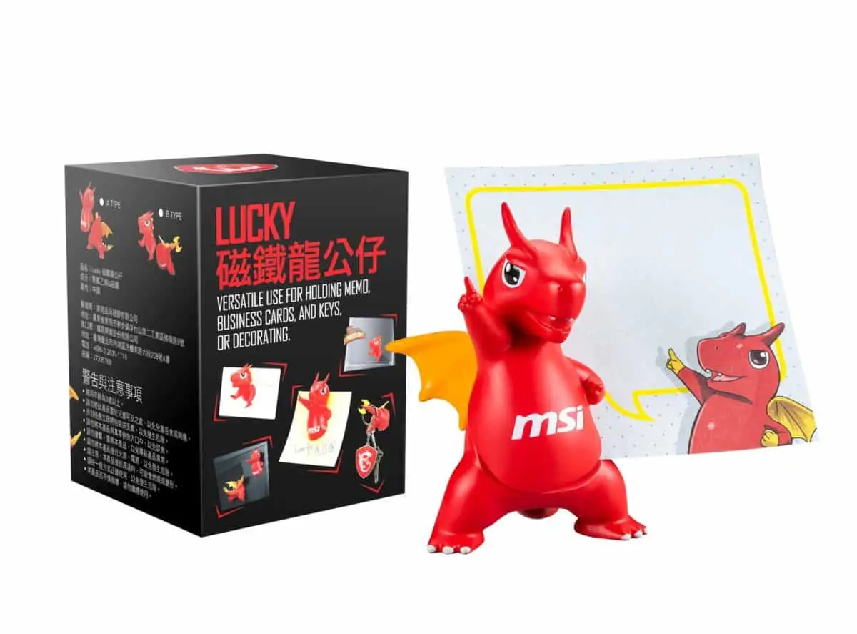 MSI 36th Anniversary Bundle: Lucky Magnet Figure