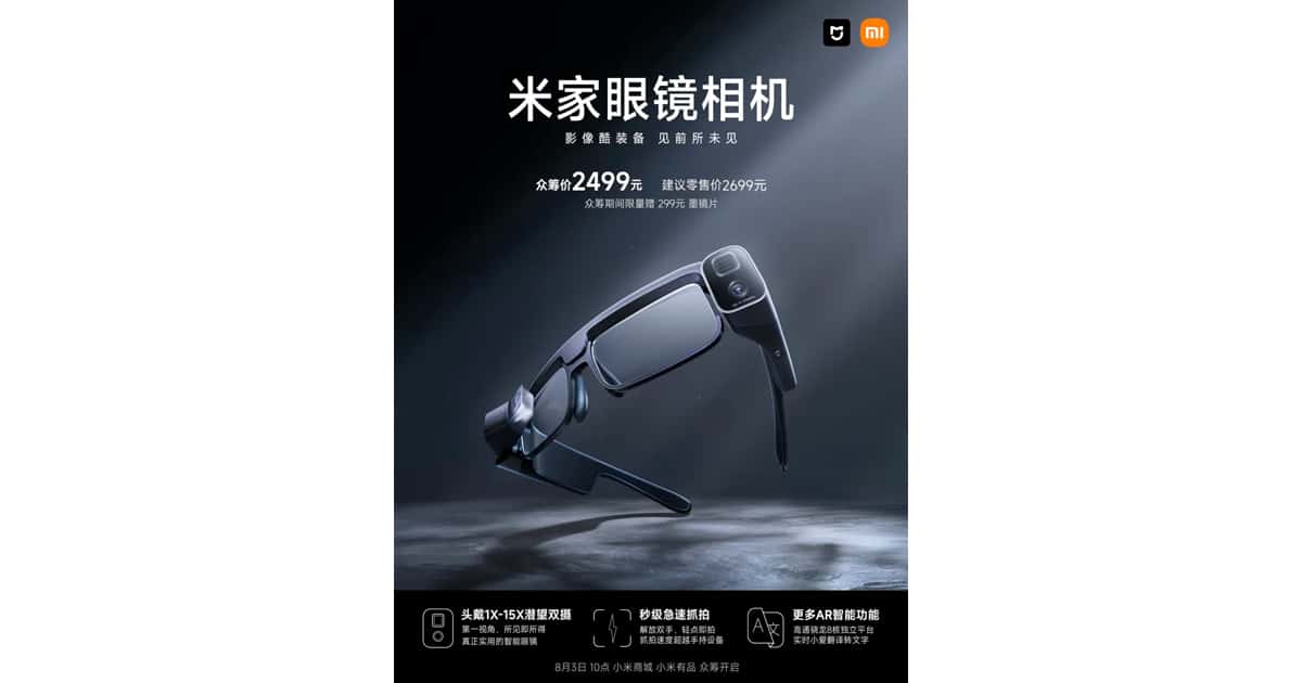 Mijia Glasses Camera