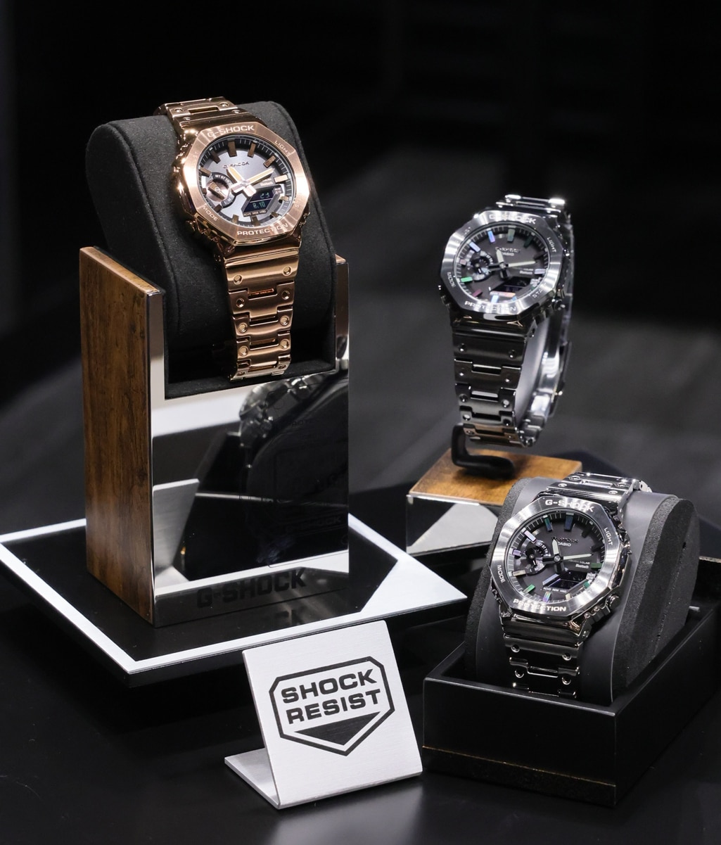 CASIO เปิดตัว G-SHOCK Full Metal GM-B2100 ซีรีย์ใหม่ ดีไซน์หน้าปัด ICONIC  ร่วมสมัยในรูปแบบ Street Luxury ด้วยตัวเรือนสแตนเลสสตีล