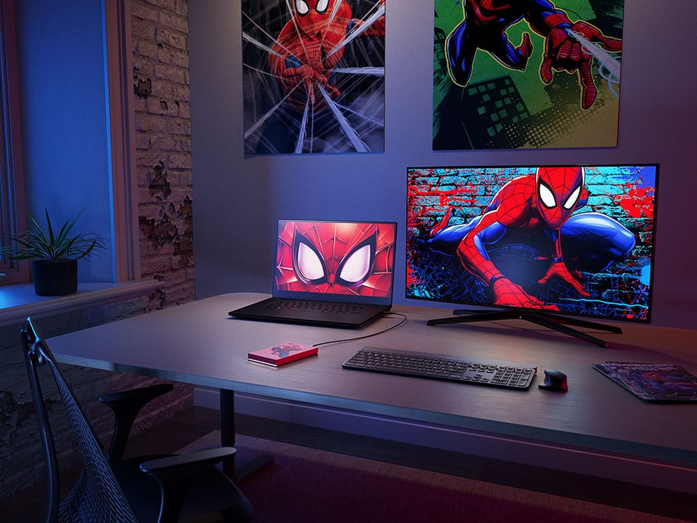 Seagate 2TB FireCuda คอลเลคชั่น Marvel Spider Man