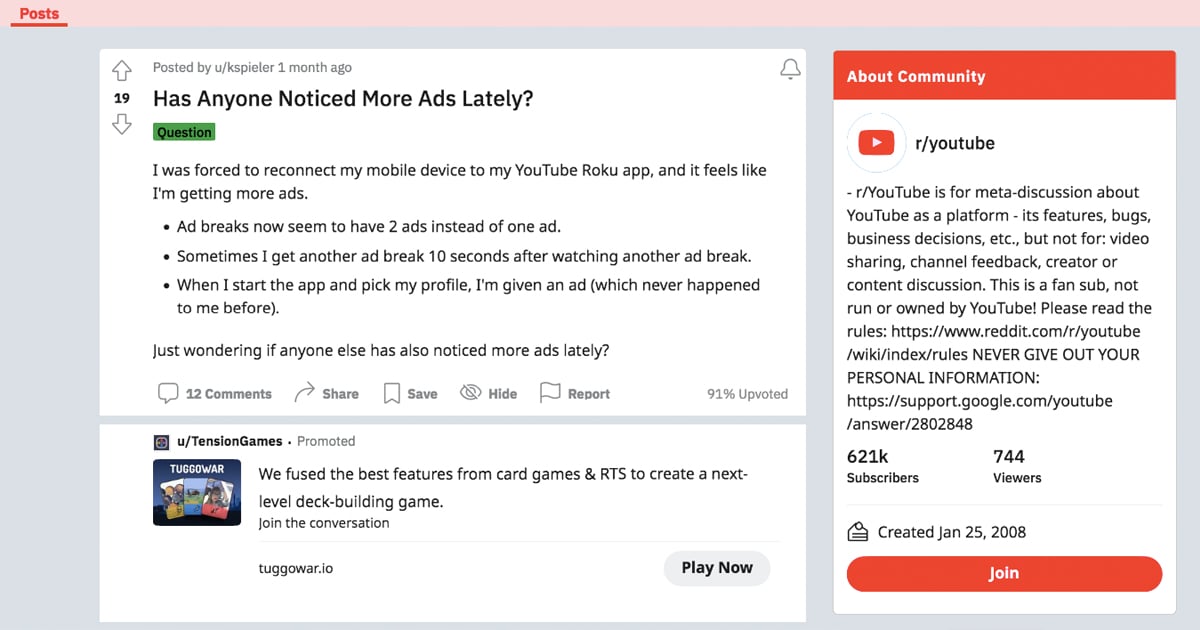 YouTube UNSKIPPABLE Ads