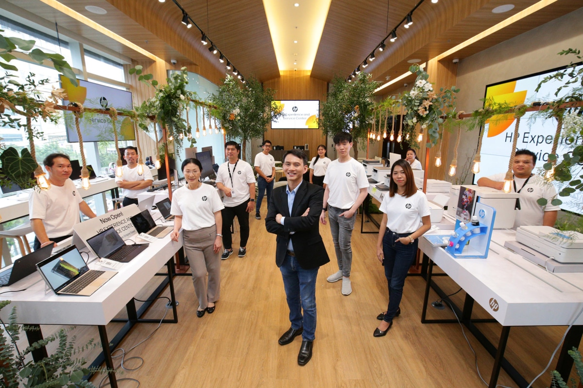 HP Experience and Service Center ศูนย์บริการแห่งใหม่ ใจกลางเมือง