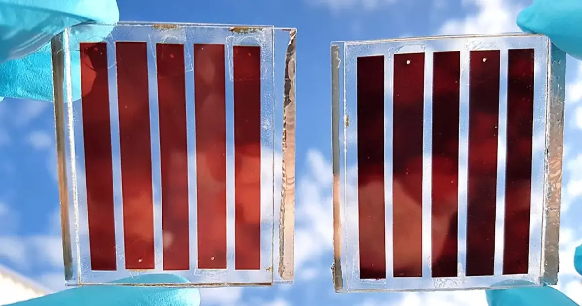low cost transparent solar cell